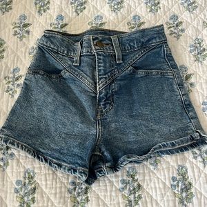 Levi’s jean shorts